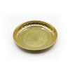 Pooja Plate in brass – Flower design – II